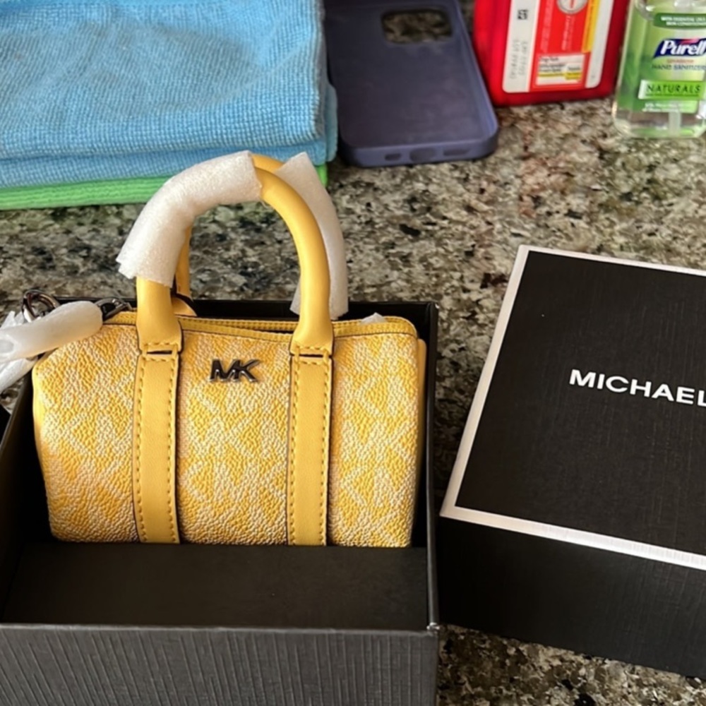 COPY - NWT Michael Kors Mini Duffel Bag Keychain